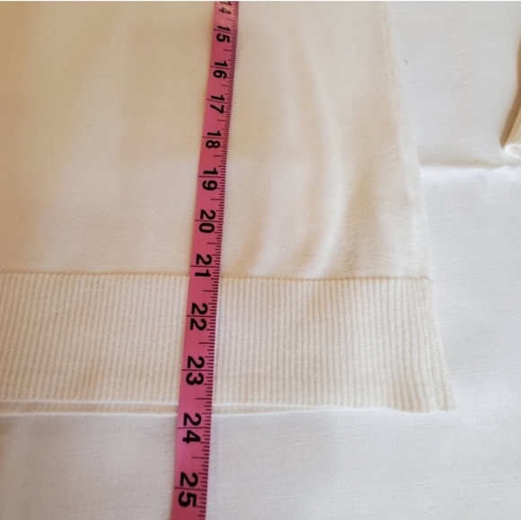 Nautica Sweater Womens Medium Ships Wheel Marshmallo Beach Boat Cover Up M - Picture 13 of 14